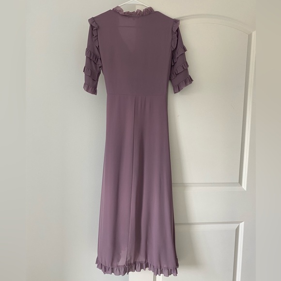 Jessakae Purple Wrap Dress - Picture 8 of 8